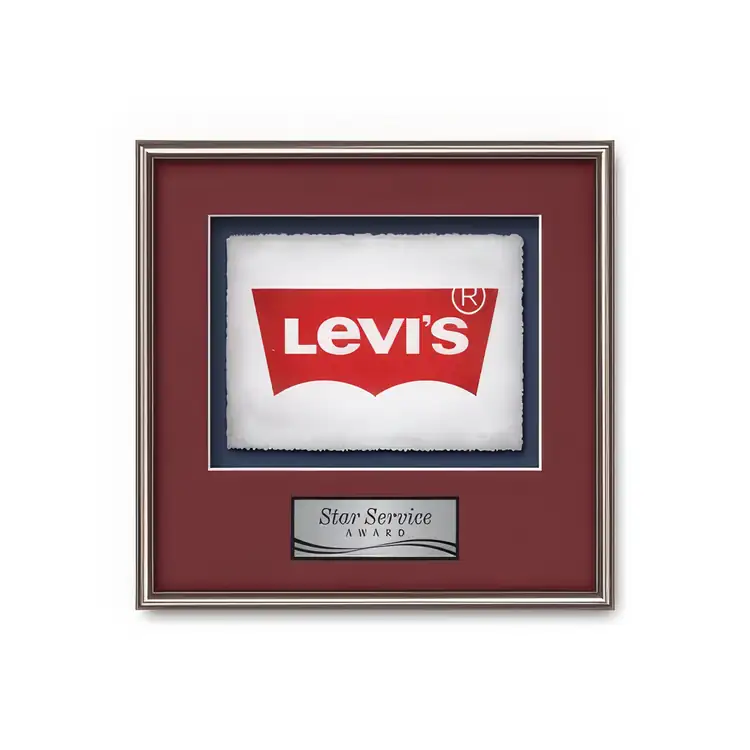 Waterleaf Fenestra Multicolor on Artisan Paper Framed Award #5