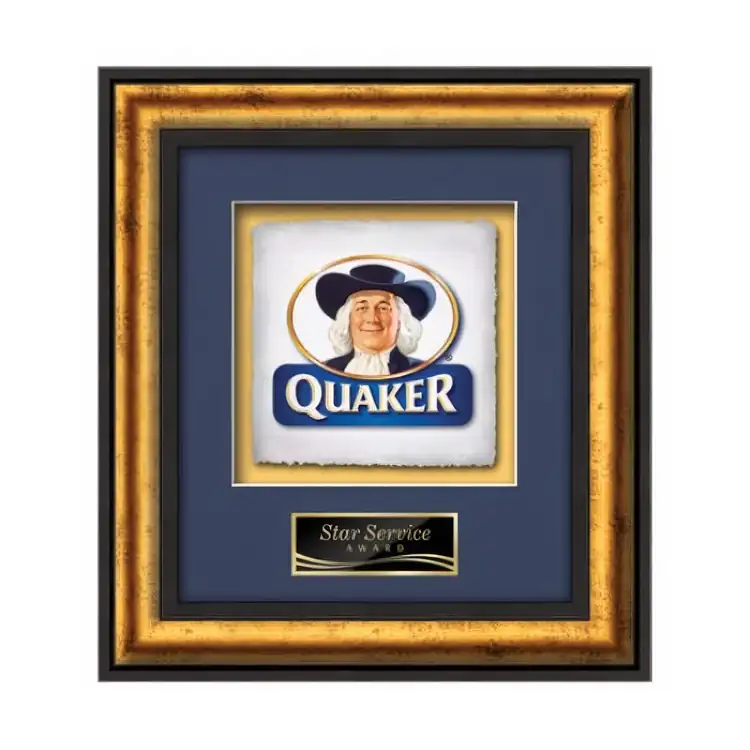 Waterleaf Grazia Multicolor on Artisan Paper Framed Award #3