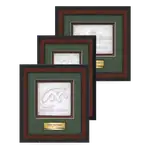Plaque encadrée Waterleaf Jasper en papier moulé