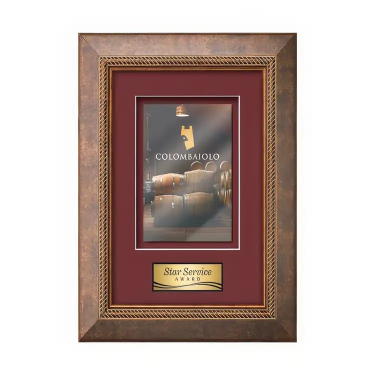 Waterleaf Lazio Multicolor on Metal Framed Award #2