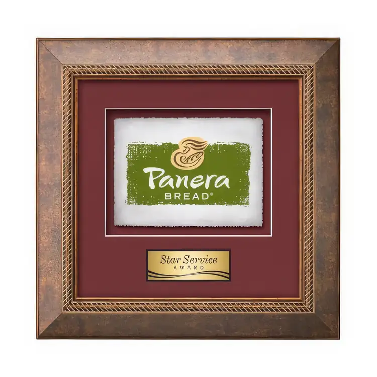 Waterleaf Lazio Multicolor on Artisan Paper Framed Award #4