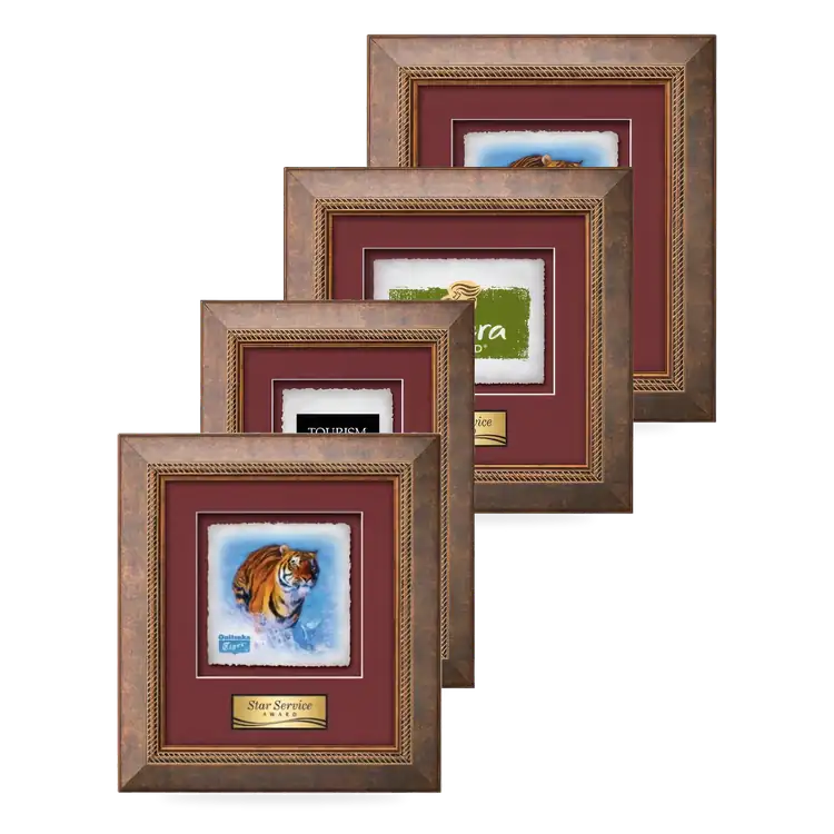 Waterleaf Lazio Multicolor on Artisan Paper Framed Award