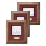 Plaque encadrée Waterleaf Lazio en papier moulé
