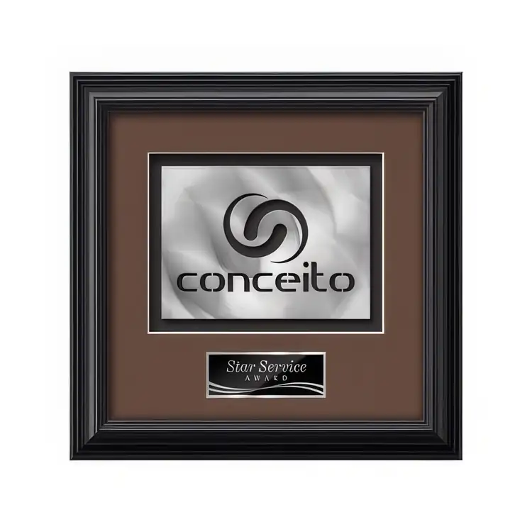 Waterleaf Monarch AquaShape Framed Award #11