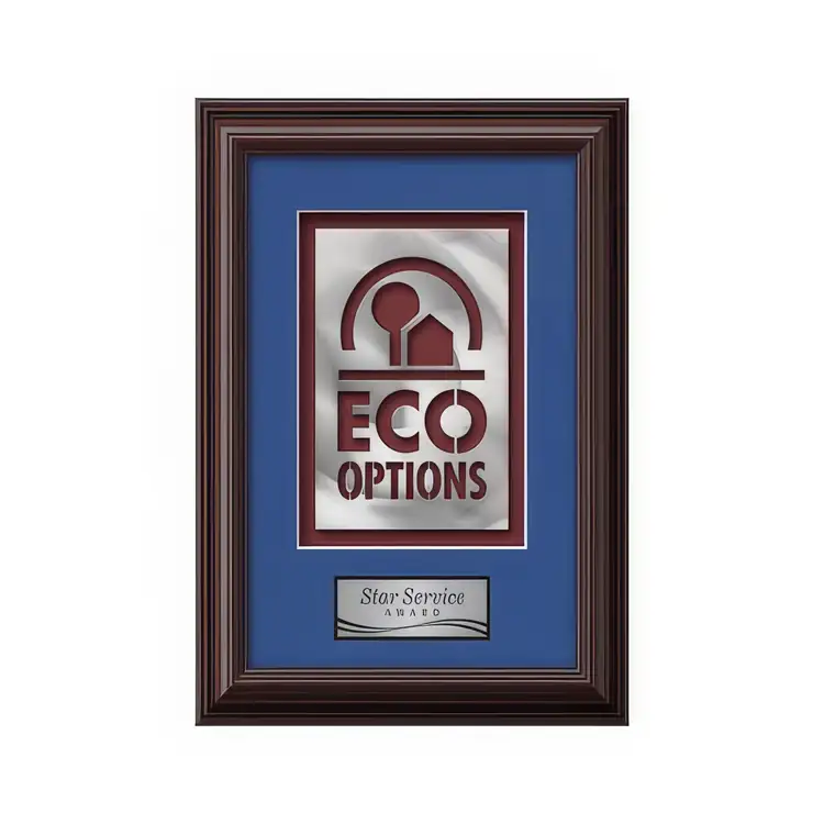 Waterleaf Monarch AquaShape Framed Award #4