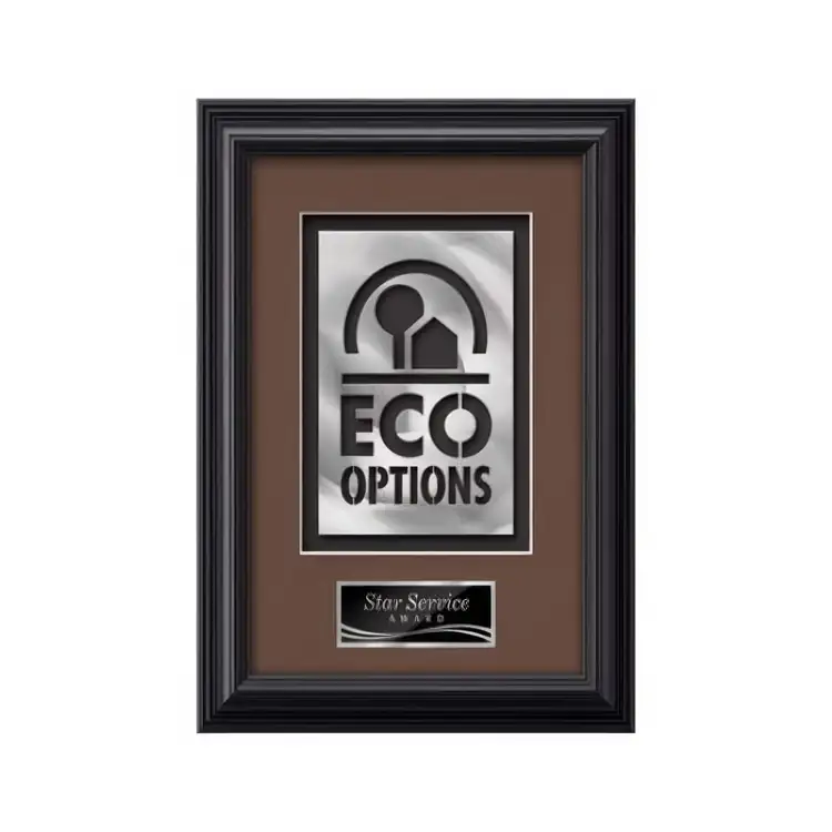 Waterleaf Monarch AquaShape Framed Award #7