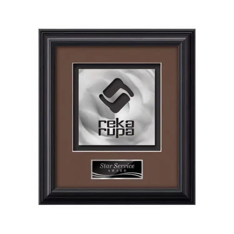 Waterleaf Monarch AquaShape Framed Award #8
