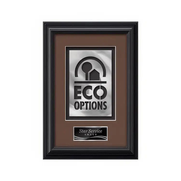 Waterleaf Monarch AquaShape Framed Award #9