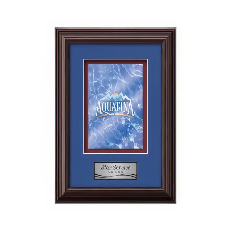 Waterleaf Monarch Multicolor on Metal Framed Award #2