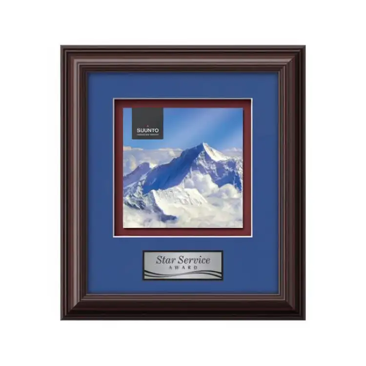 Waterleaf Monarch Multicolor on Metal Framed Award #3