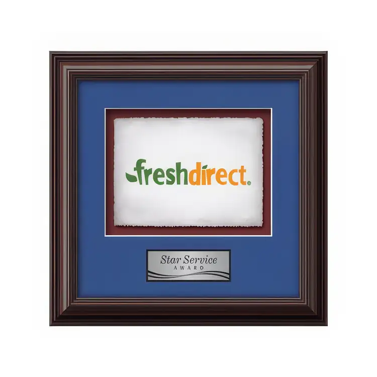 Waterleaf Monarch Multicolor on Artisan Paper Framed Award #4