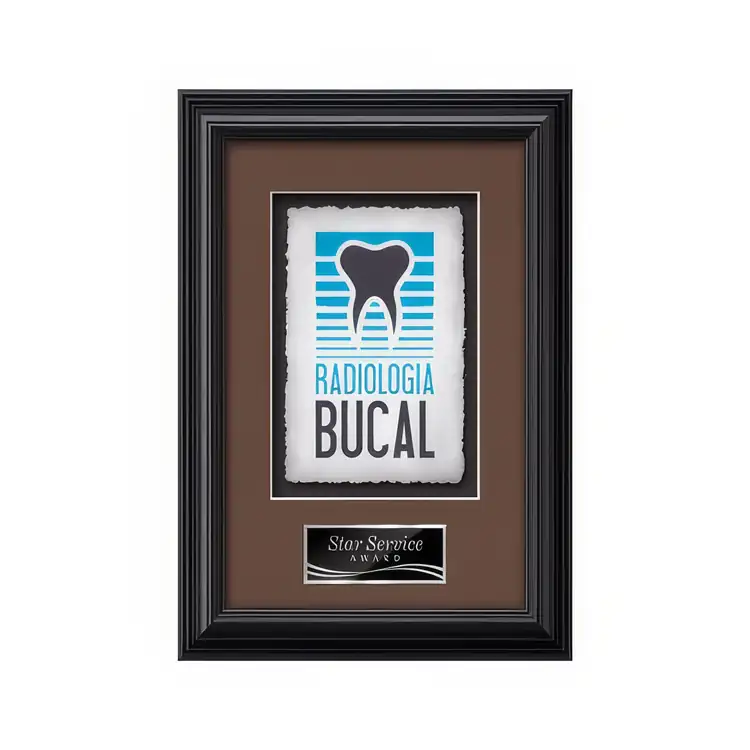 Waterleaf Monarch Multicolor on Artisan Paper Framed Award #5