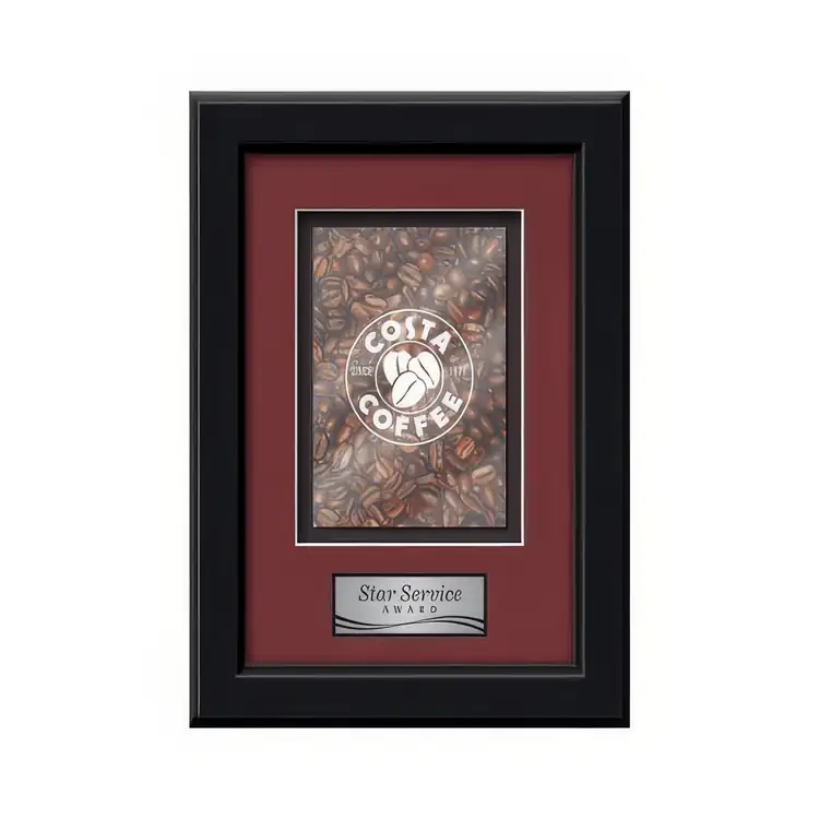Waterleaf Myriad Multicolor on Metal Framed Award #2