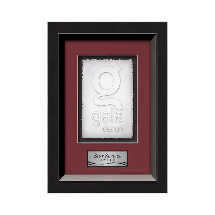 Waterleaf Omni Cast Paper Framed Award #2