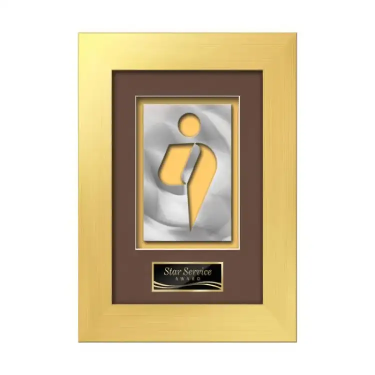 Waterleaf Premier AquaShape Framed Award #8