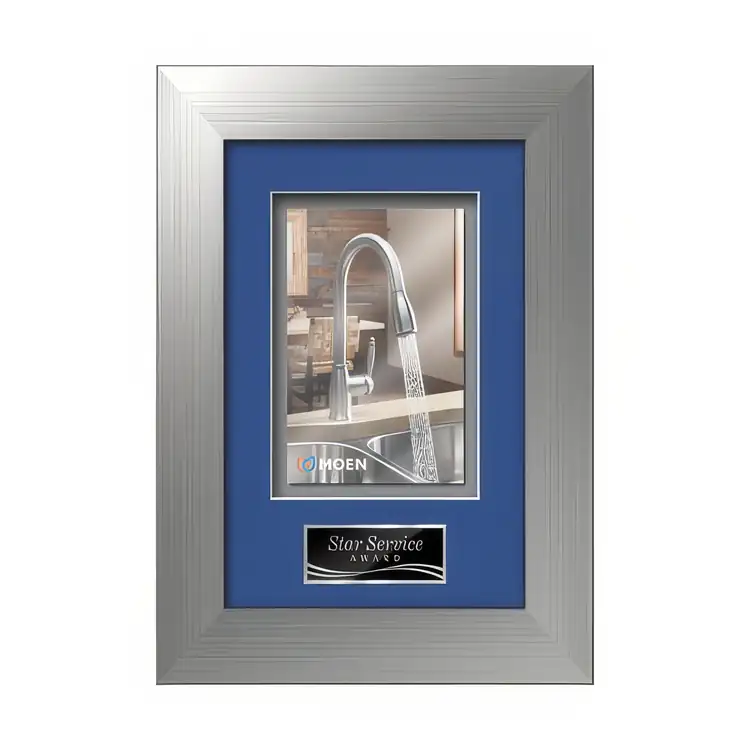Waterleaf Premier Multicolor on Metal Framed Award #10