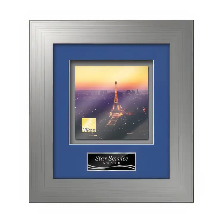 Waterleaf Premier Multicolor on Metal Framed Award #13