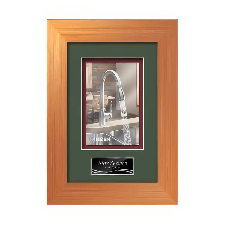 Waterleaf Premier Multicolor on Metal Framed Award #2