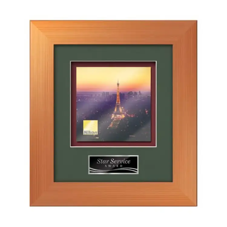 Waterleaf Premier Multicolor on Metal Framed Award #3
