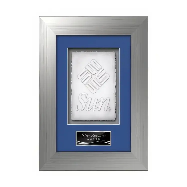 Waterleaf Premier Cast Paper Framed Award #2