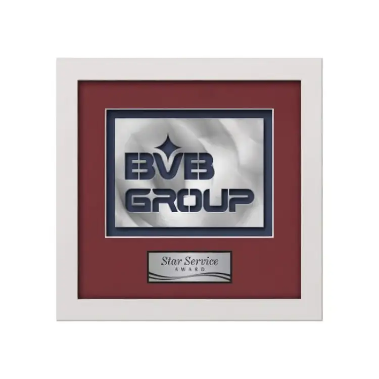 Waterleaf Primrose AquaShape Framed Award #10