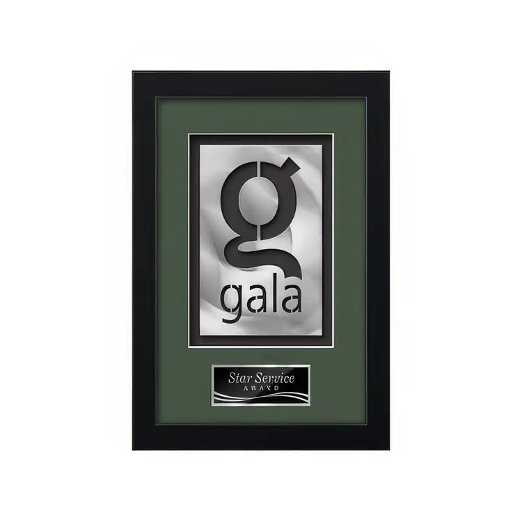 Waterleaf Primrose AquaShape Framed Award #15
