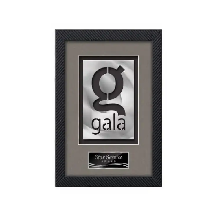 Waterleaf Primrose AquaShape Framed Award #2
