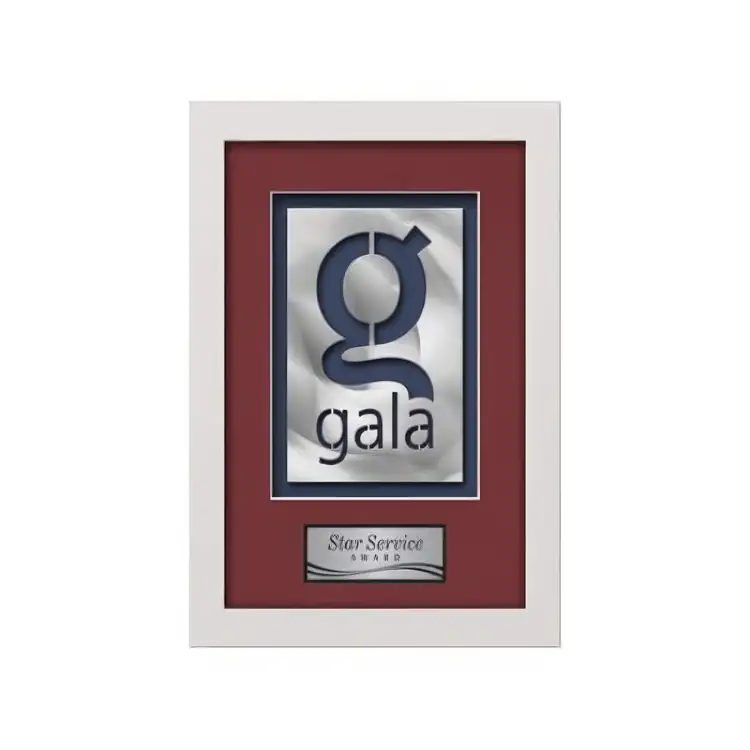 Waterleaf Primrose AquaShape Framed Award #7