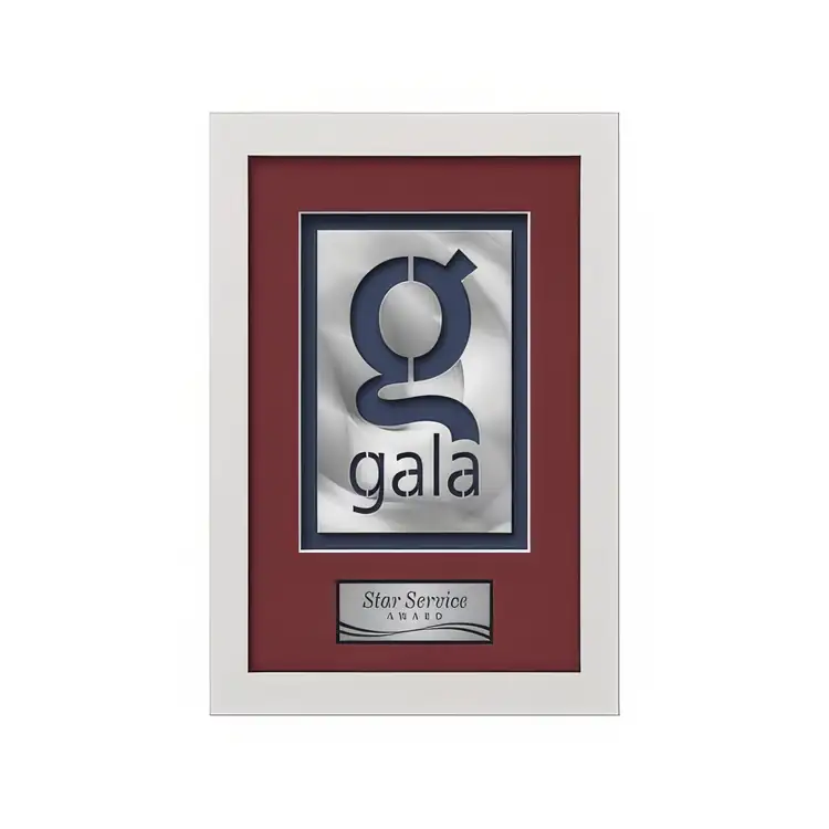 Waterleaf Primrose AquaShape Framed Award #9