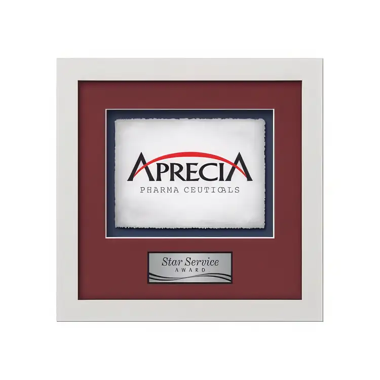 Waterleaf Primrose Multicolor on Artisan Paper Framed Award #3