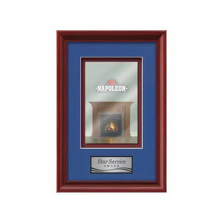 Waterleaf Raven Multicolor on Metal Framed Award #2