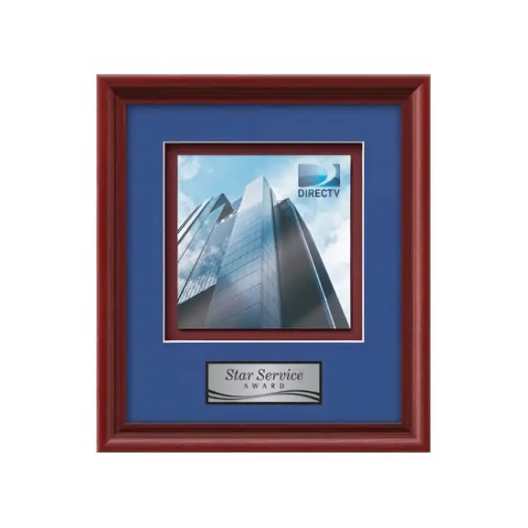 Waterleaf Raven Multicolor on Metal Framed Award #3