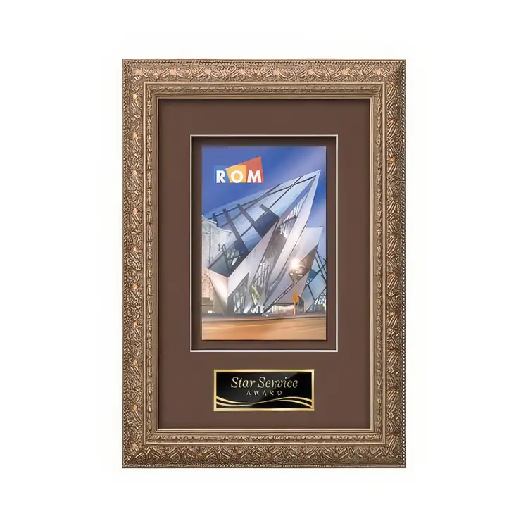 Waterleaf Romagna Multicolor on Metal Framed Award #2