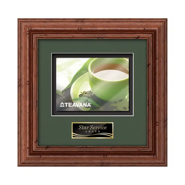 Waterleaf Terrene Multicolor on Metal Framed Award #12