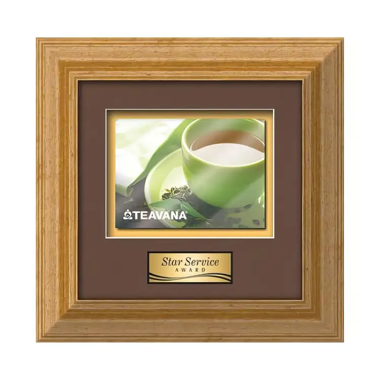 Waterleaf Terrene Multicolor on Metal Framed Award #4
