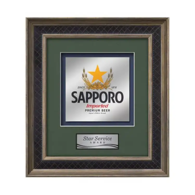 Waterleaf Tuscan Multicolor on Metal Framed Award #3