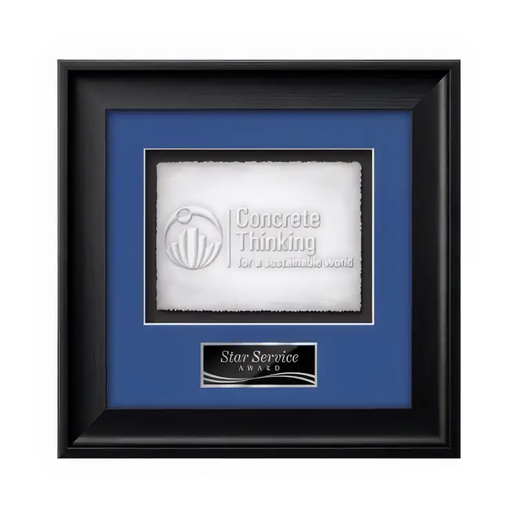 Waterleaf Yorktech Cast Paper Framed Award #4