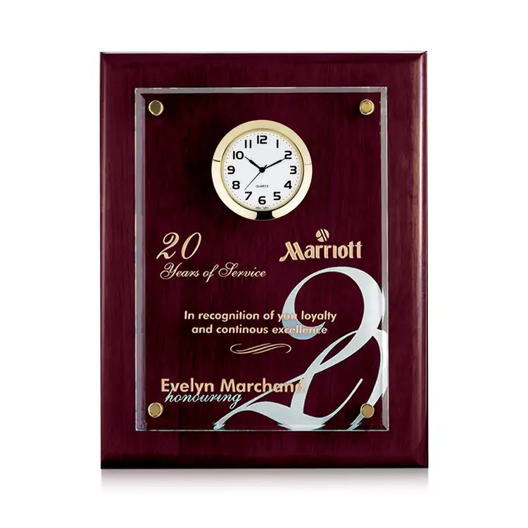 Hammond Plaque Clock 7" x 9" #2
