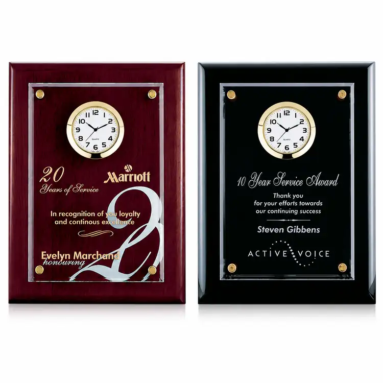 Hammond Plaque Clock 7" x 9"