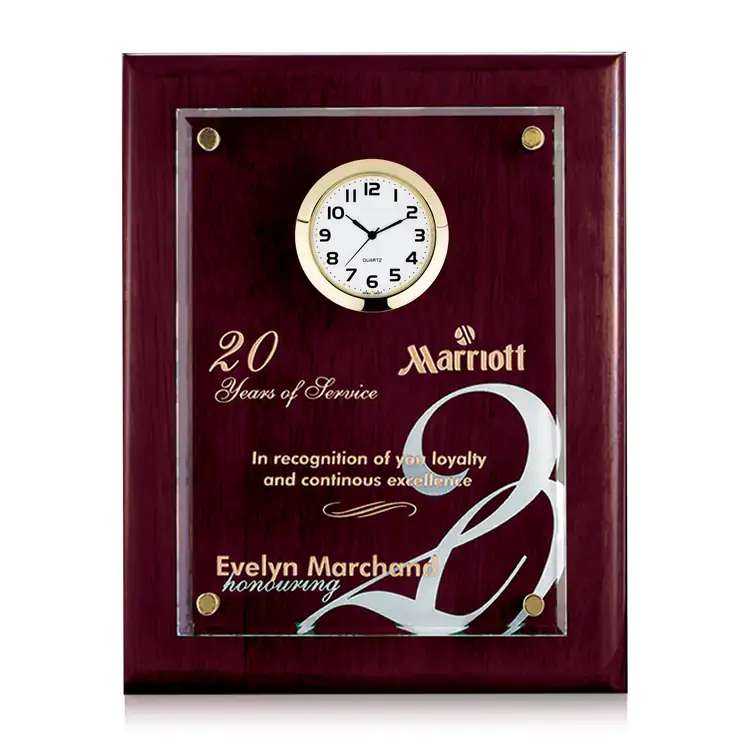 Hammond Plaque Clock 9" x 12" #2