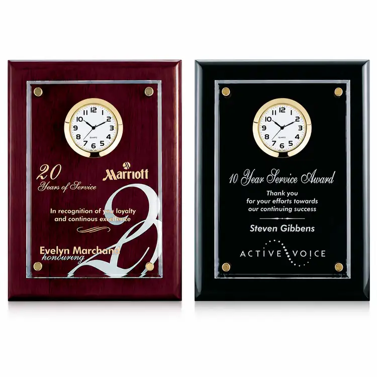 Hammond Plaque Clock 9" x 12"
