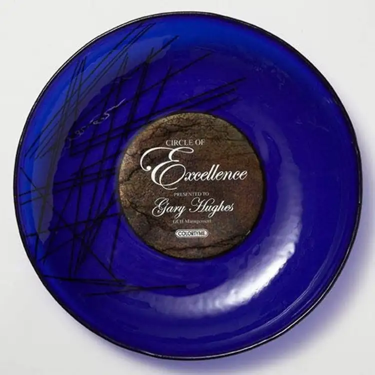 Plaque murale Sapphire Bowl #2