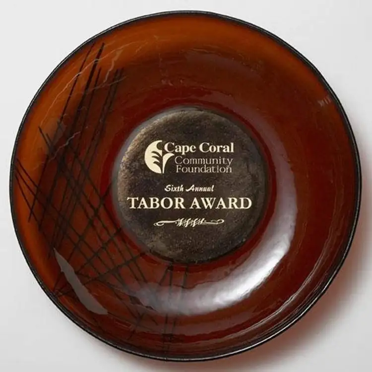 Plaque murale Sapphire Bowl #3