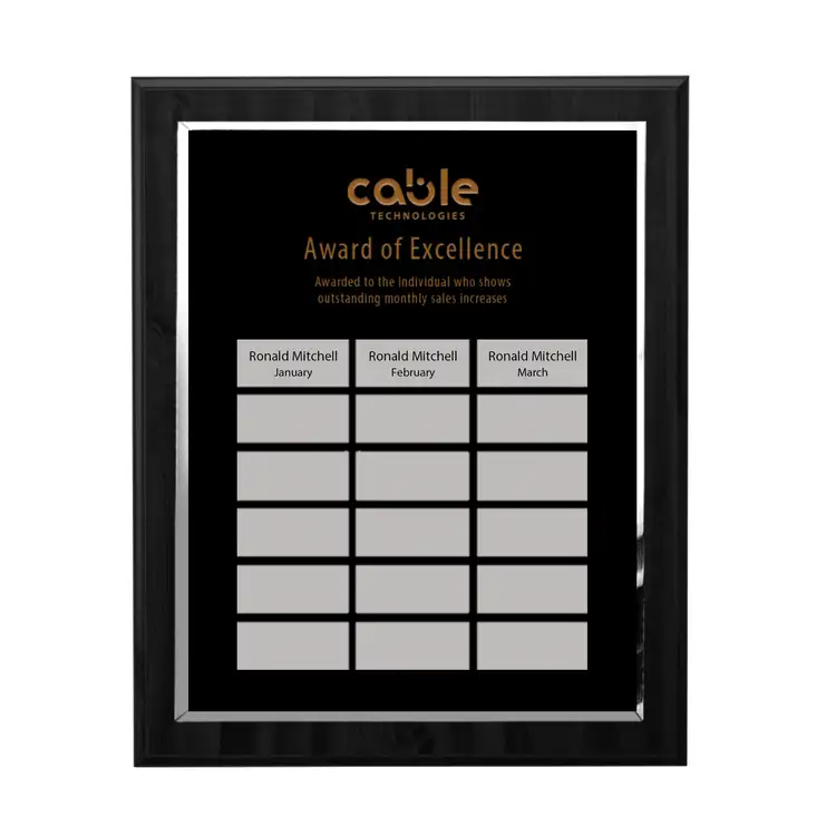 Blackwell Perpetual - Black - 18 Plates 10.5 x 13 in