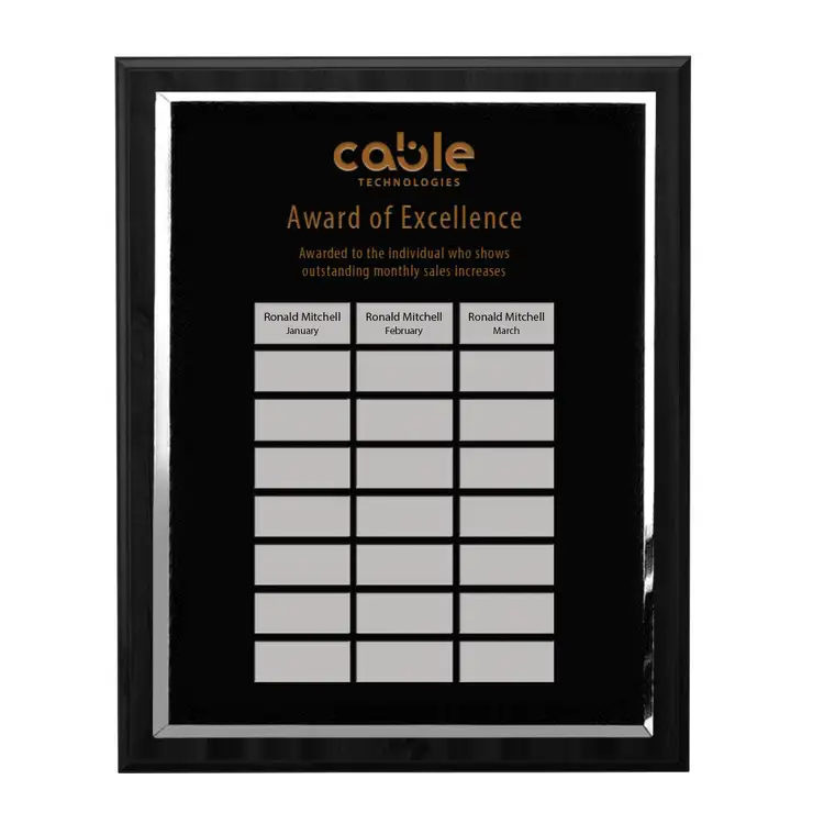 Blackwell Perpetual - Black - 24 Plates 12 x 15 in