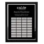 Plaque perpétuelle Blackwell - Noir - 32 plaquettes 16 x 20 po