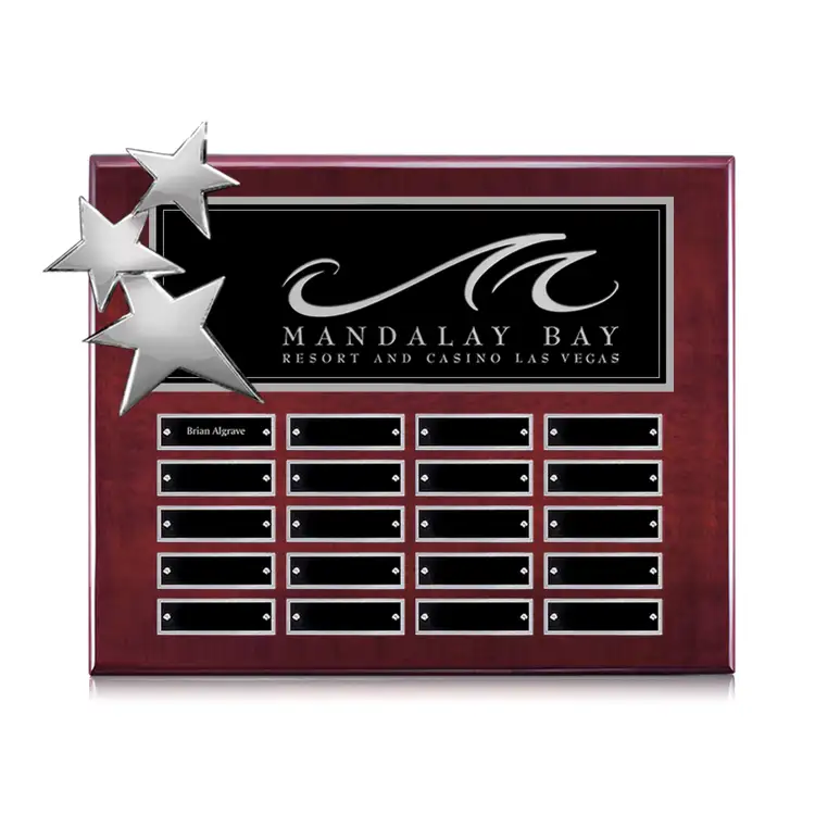 Constellation Perpetual - Rosewood Chrome 10.5 x 13 in