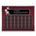 Plaque perpétuelle Constellation - Bois de Rose Chrome 18 x 24 po