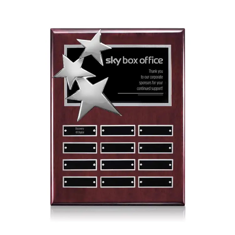 Constellation (Vert) Perpetual - Rosewood/Chrome - 12 Plates 9 x 12 in