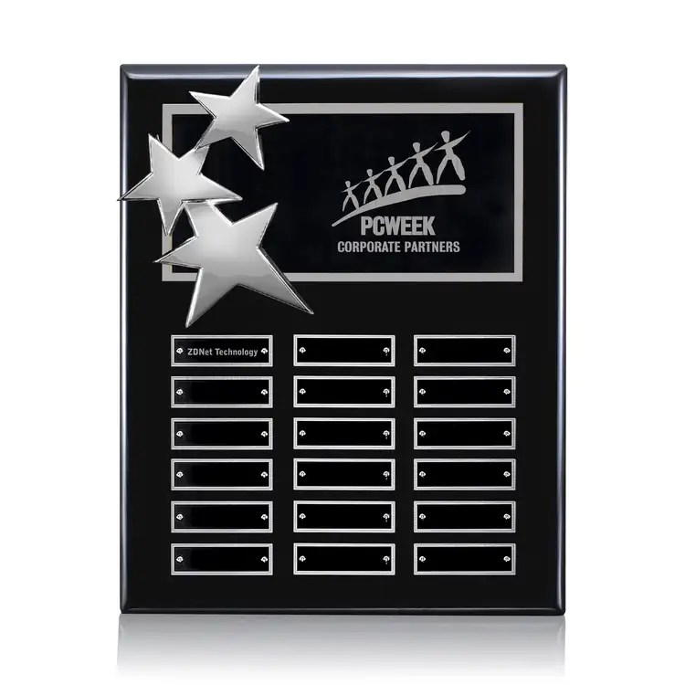 Constellation (Vert) Perpetual - Black/Chrome - 18 Plates 10.5 x 13 in